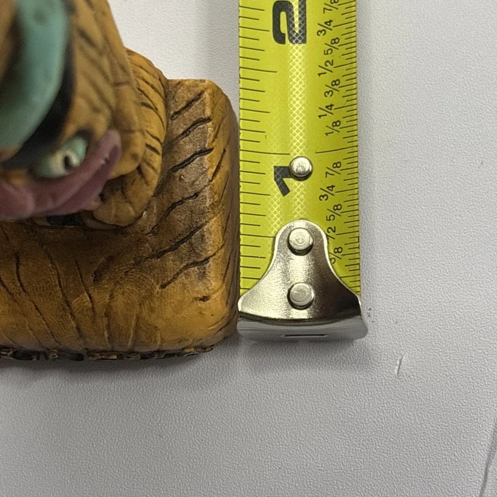 Alaska Colorful Carved Hand Painted Animal Totem Pole Resin Figurine 6.5